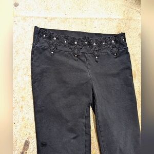 Vertigo Paris Embellished Flare Lounge Pants